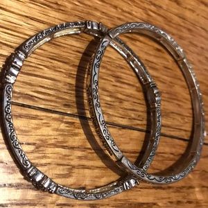 Stretchy Silver Bible versus bracelets